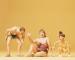 Preiser au terrain de camping